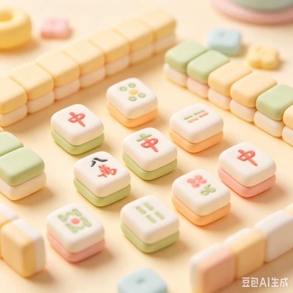 camping mahjong game set