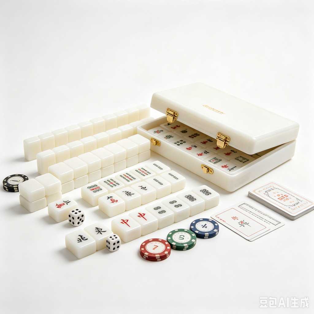 mini luxury mahjong gift set