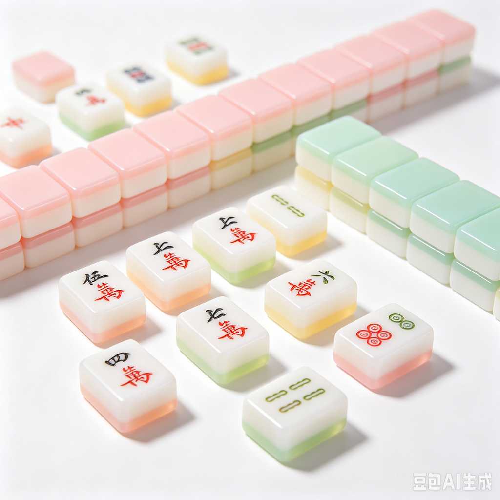 asian classic board game mahjong